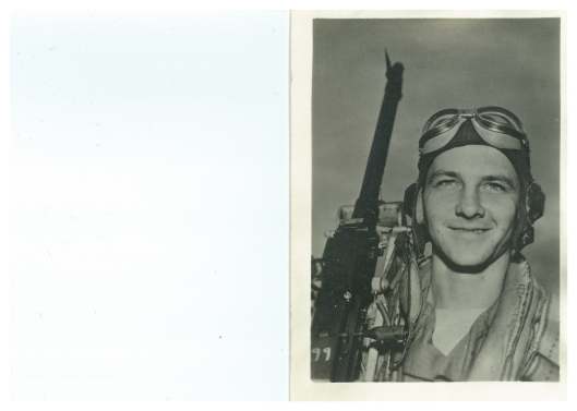 George Sneckus of Springfield after completing training to be a waist gunner. Courtesy of Teresa (Sneckus) Gregoire.